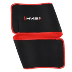 ZESTAW HULA HOP MAGNETYCZNY BLACK/TURQUOISE HHM17 Z LICZNIKIEM HMS + PAS WYSZCZUPLAJĄCY BR163 RED