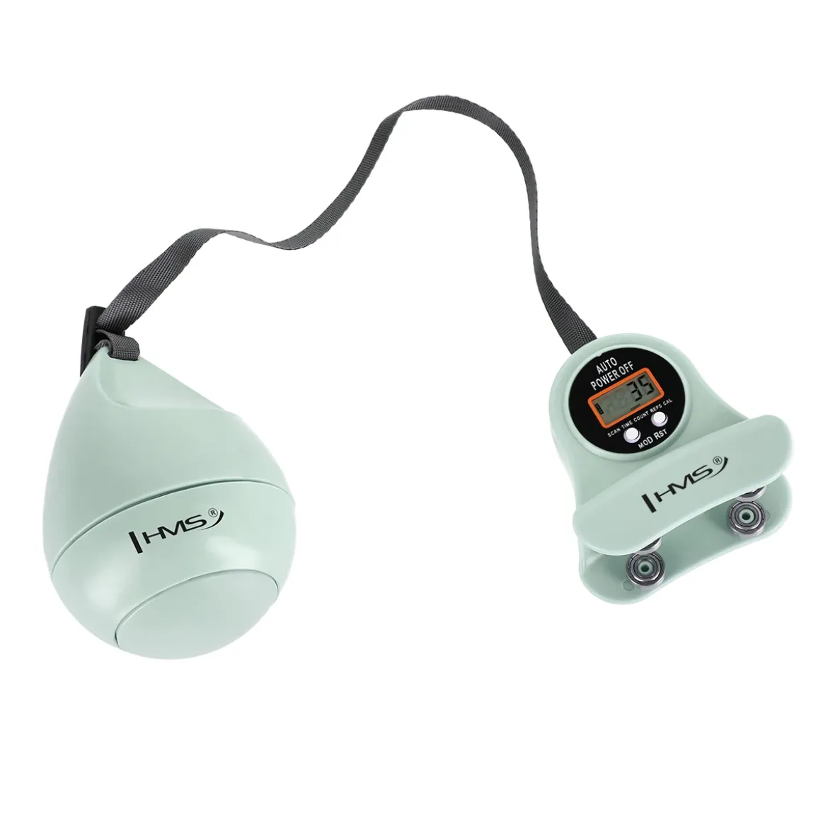 ZESTAW HULA HOP MAGNETYCZNY GREEN HHM13 Z LICZNIKIEM HMS + PAS WYSZCZUPLAJĄCY BR163 RED