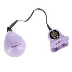 ZESTAW HULA HOP MAGNETYCZNY VIOLET HHM13 Z LICZNIKIEM HMS + PAS WYSZCZUPLAJĄCY BR163 RED