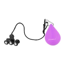 ZESTAW HULA HOP PLUS SIZE HHW12 VIOLET Z WYPUSTKAMI I OBCIĄŻNIKIEM HMS + PAS BR163 BLACK