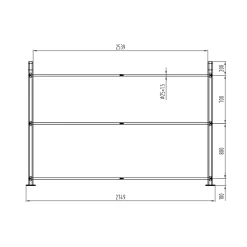 ZESTAW 13 PIŁEK TRENINGOWYCH YB02 + STOJAK STR43 HMS