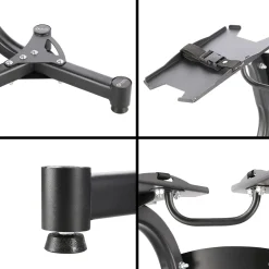 ZESTAW SR80 SZTANGIELKI REGULOWANE (2 SZT.) + STR10 PRO STOJAK HMS