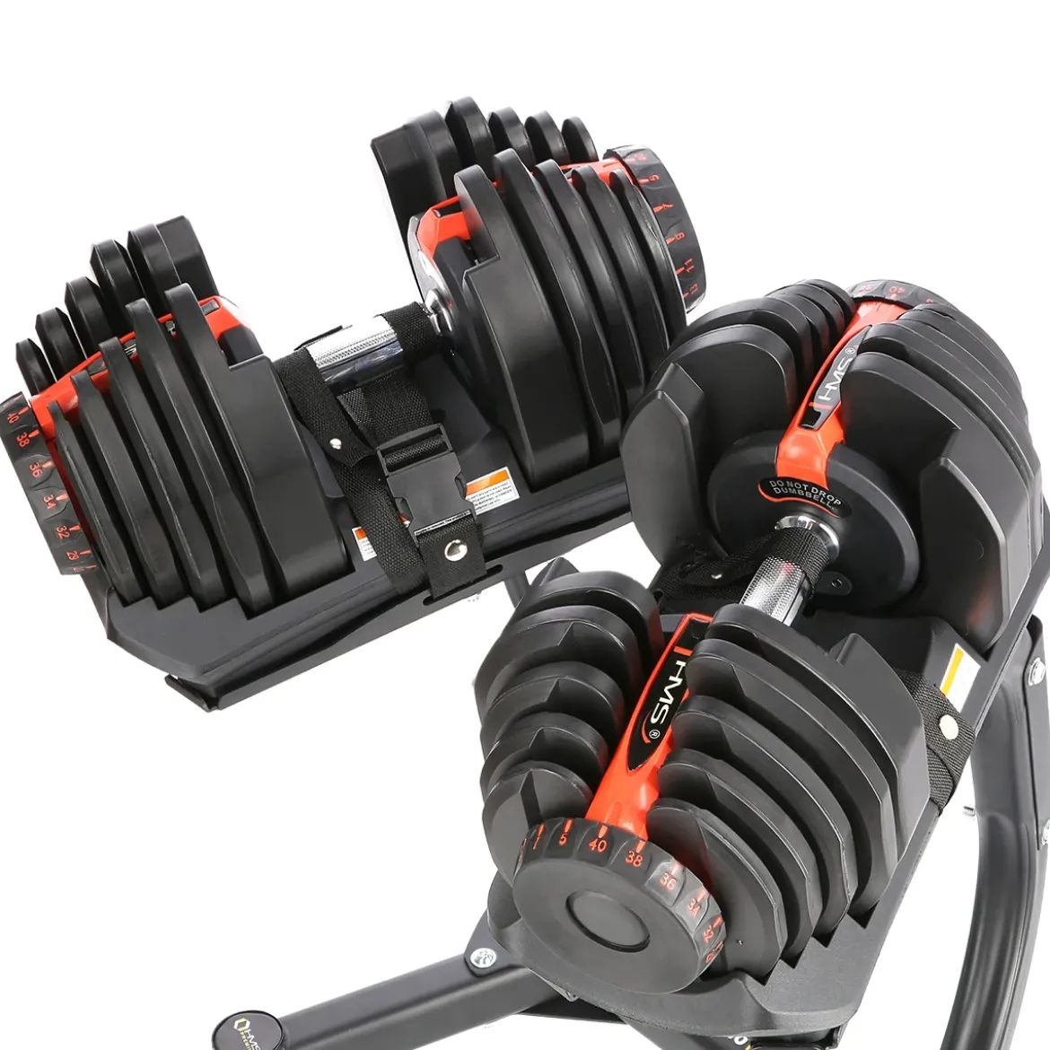 ZESTAW SR80 SZTANGIELKI REGULOWANE (2 SZT.) + STR10 PRO STOJAK HMS
